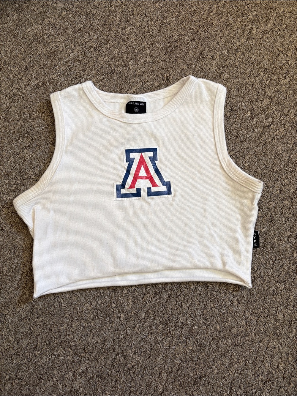 Arizona Wildcats Hype and Vice cropped tank